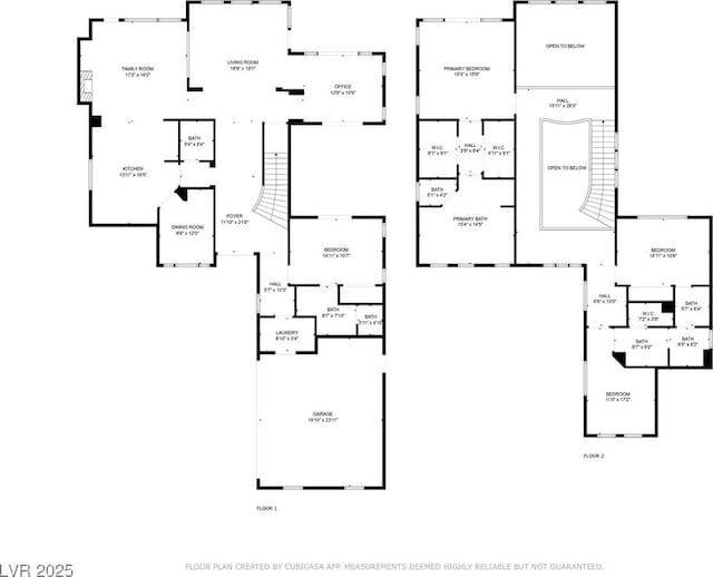2933 Red Springs Dr, Las Vegas, NV 89135 - view of floor plan / room layout