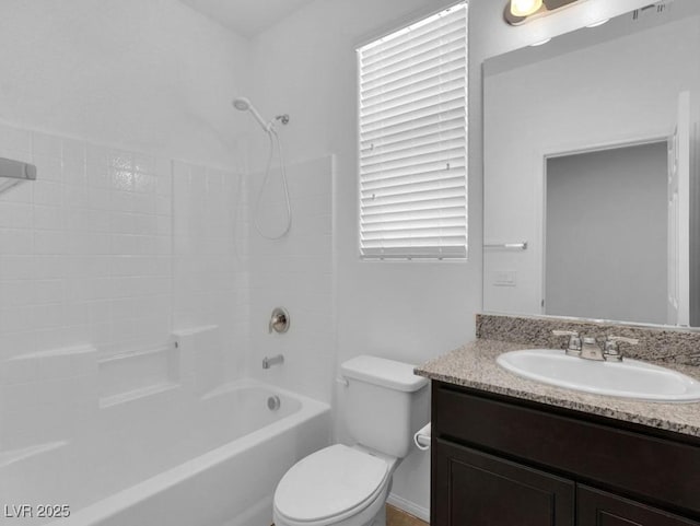 1063 Upper Springs St, Henderson, NV 89002 - bathroom with toilet, washtub / shower combination, and vanity