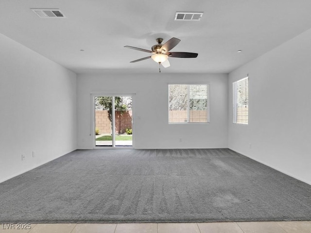 1063 Upper Springs St, Henderson, NV 89002 - carpeted empty room with a ceiling fan and baseboards
