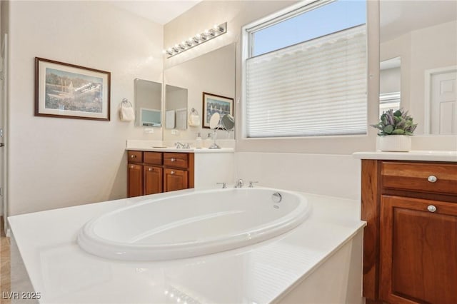 8316 Imperial Lakes St, Las Vegas, NV 89131 - full bathroom featuring vanity and a bath