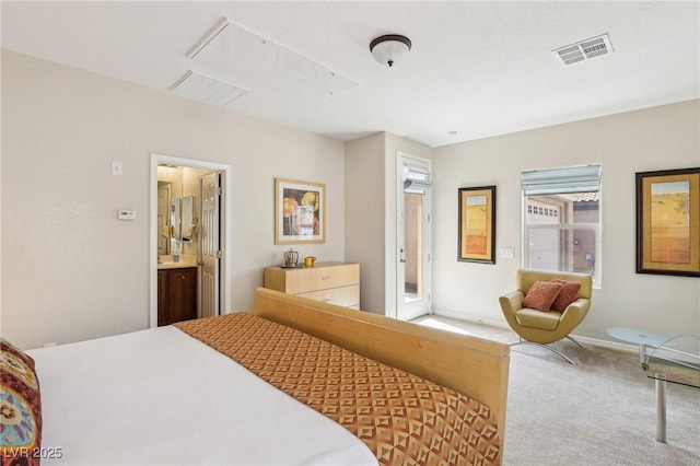 8316 Imperial Lakes St, Las Vegas, NV 89131 - bedroom featuring carpet floors, baseboards, and connected bathroom