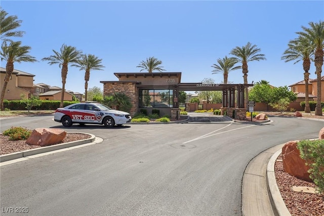 8316 Imperial Lakes St, Las Vegas, NV 89131 - view of asphalt road featuring curbs
