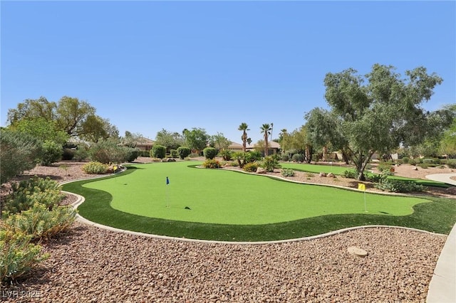8316 Imperial Lakes St, Las Vegas, NV 89131 - view of home's community featuring an area to practice putting