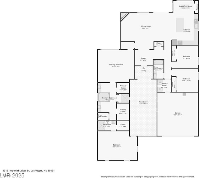 8316 Imperial Lakes St, Las Vegas, NV 89131 - room layout