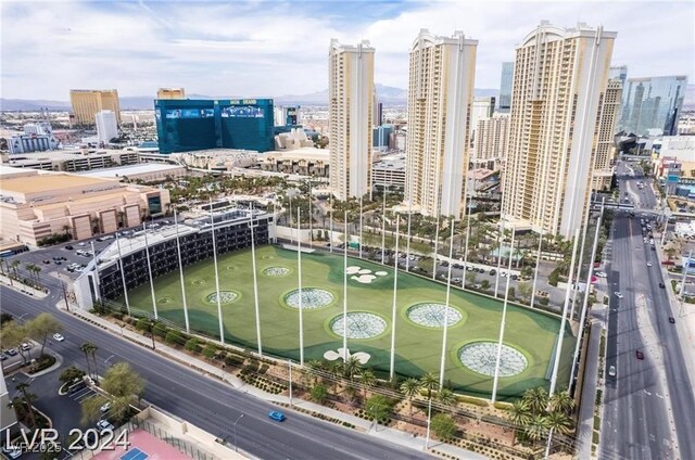 205 E Harmon Ave Unit 409, Las Vegas, NV 89169 - drone / aerial view with a view of city