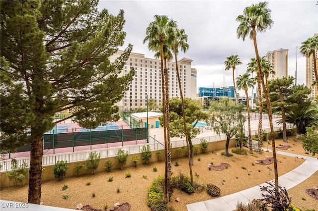 205 E Harmon Ave Unit 409, Las Vegas, NV 89169 - view of community with fence