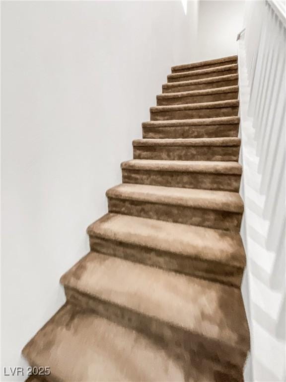 view of staircase