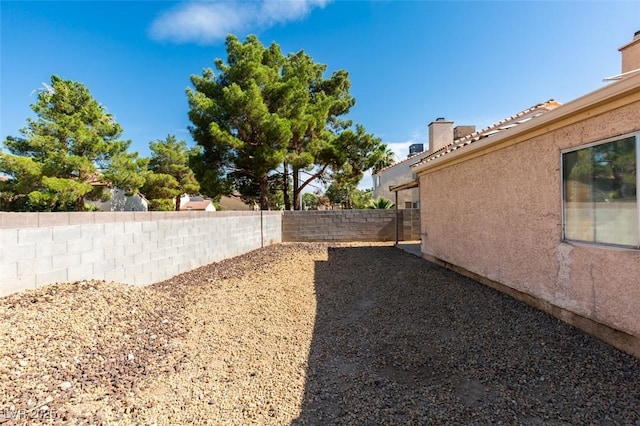 2805 Rungsted St, Las Vegas, NV 89142 - view of yard with a fenced backyard