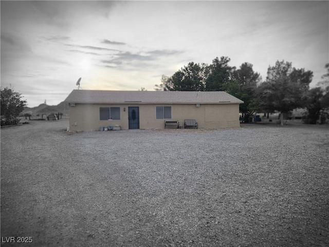 view of rear view of house