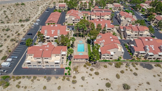 bird's eye view featuring a residential view