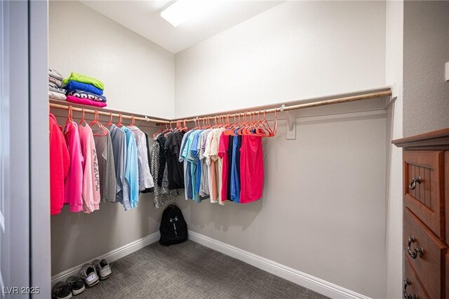 12018 Vento Forte Ave, Las Vegas, NV 89138 - walk in closet featuring carpet floors
