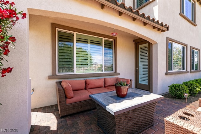 63 Via Di Mello, Henderson, NV 89011 - wooden deck featuring a patio area and outdoor lounge area