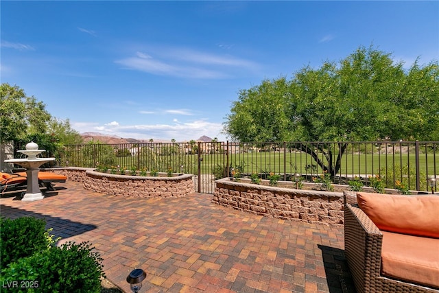 63 Via Di Mello, Henderson, NV 89011 - view of patio / terrace with fence