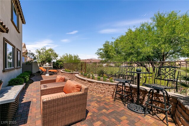 63 Via Di Mello, Henderson, NV 89011 - view of patio with fence