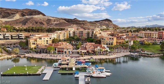 63 Via Di Mello, Henderson, NV 89011 - drone / aerial view of a water and mountain view