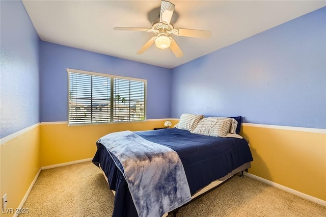 4 Bishopsgate Ter, Henderson, NV 89074 - bedroom featuring carpet floors, a ceiling fan, and baseboards