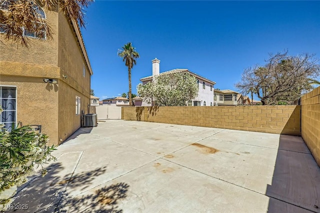4 Bishopsgate Ter, Henderson, NV 89074 - view of patio / terrace with central AC unit and a fenced backyard
