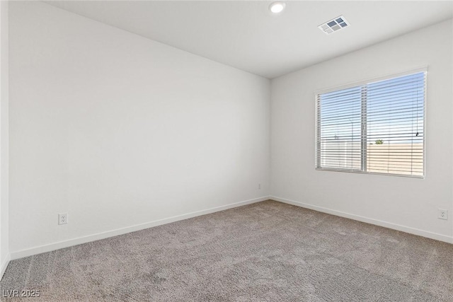 2733 Avril Point St, Las Vegas, NV 89156 - empty room featuring carpet floors, recessed lighting, baseboards, and visible vents