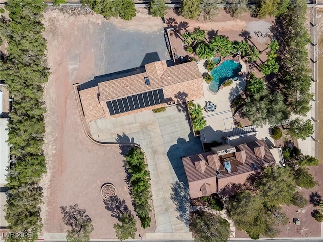drone / aerial view