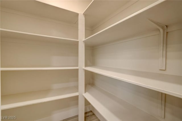 view of pantry