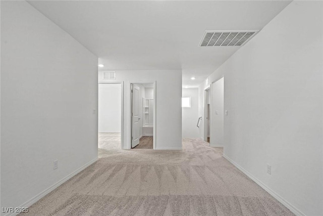 4219 Gold Desert St, North Las Vegas, NV 89032 - spare room with baseboards, carpet, recessed lighting, and visible vents