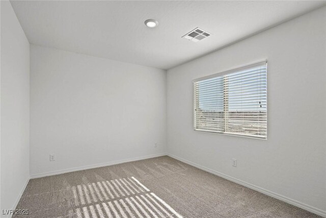 4219 Gold Desert St, North Las Vegas, NV 89032 - spare room featuring visible vents, recessed lighting, carpet, and baseboards