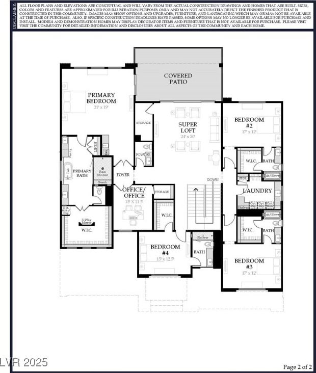 8721 Robinson Ridge Dr, Las Vegas, NV 89117 - view of room layout
