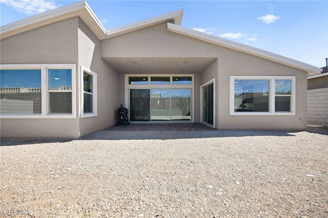 9815 Evergreen Pine St, Las Vegas, NV 89166 - rear view of property featuring a patio and stucco siding