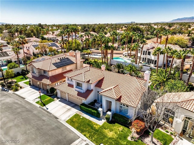 2909 Sterling Cove Dr, Las Vegas, NV 89128 - bird's eye view featuring a residential view
