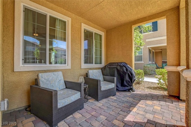 view of patio / terrace with grilling area