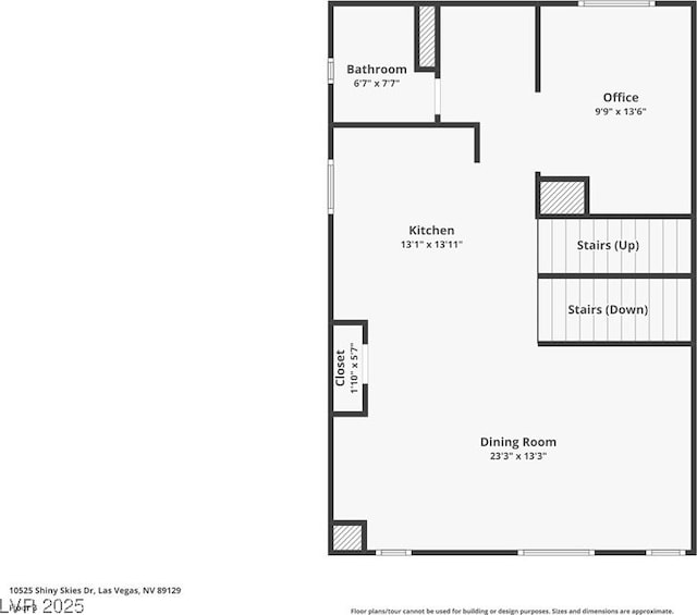 10525 Shiny Skies Dr, Las Vegas, NV 89129 - view of layout