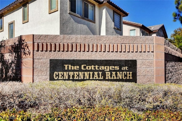 1007 Shades End Ave, North Las Vegas, NV 89081 - view of community sign