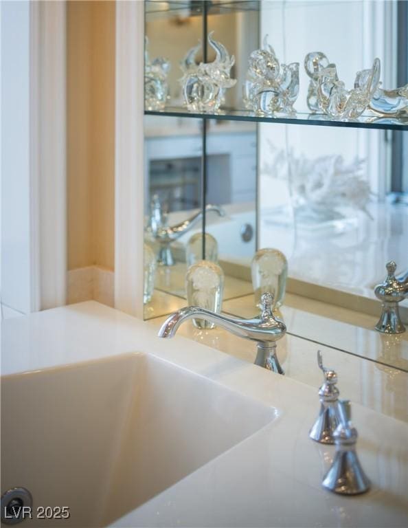 details featuring a sink