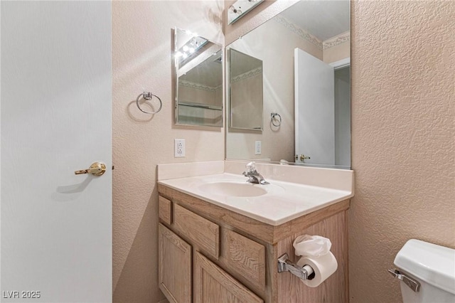 8901 Litchfield Ave, Las Vegas, NV 89134 - bathroom featuring toilet and a textured wall