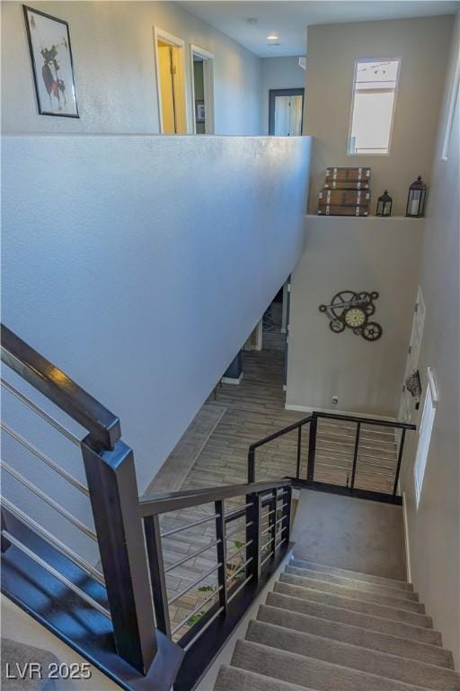 view of staircase