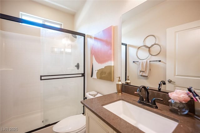 2198 Maderno St, Henderson, NV 89044 - full bath featuring vanity, toilet, and a stall shower