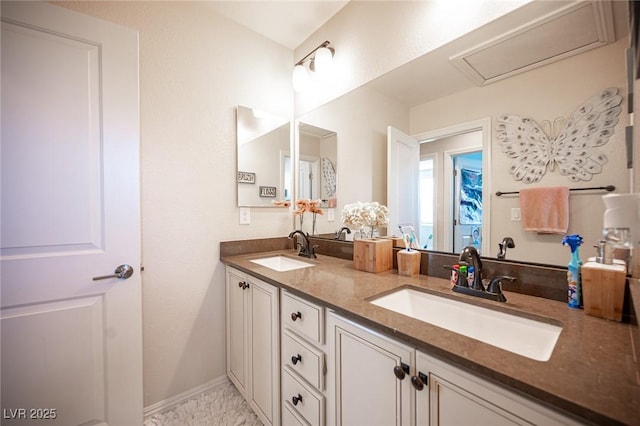 2198 Maderno St, Henderson, NV 89044 - full bath featuring double vanity and a sink