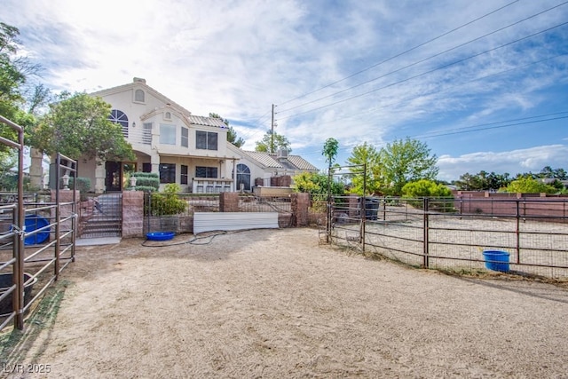 5180 N Dapple Gray Rd, Las Vegas, NV 89149 - view of yard featuring an exterior structure