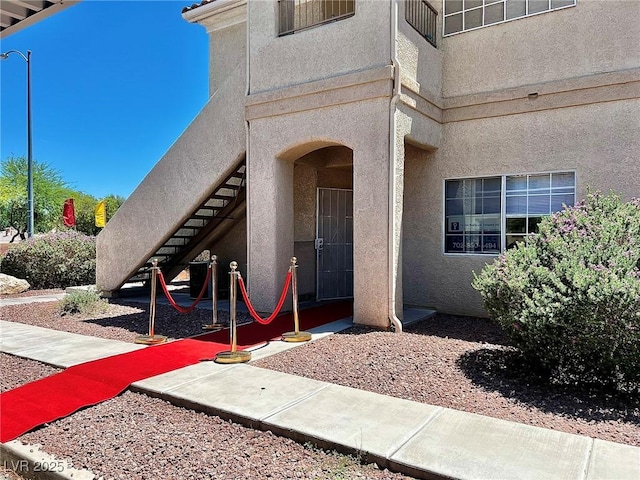 1881 W Alexander Rd Unit 1128, North Las Vegas, NV 89032 - view of exterior entry with stucco siding