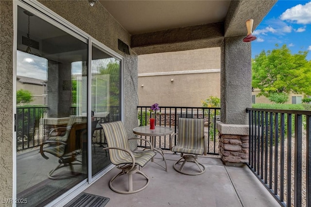 6868 Sky Pointe Dr Unit 1089, Las Vegas, NV 89131 - balcony with visible vents