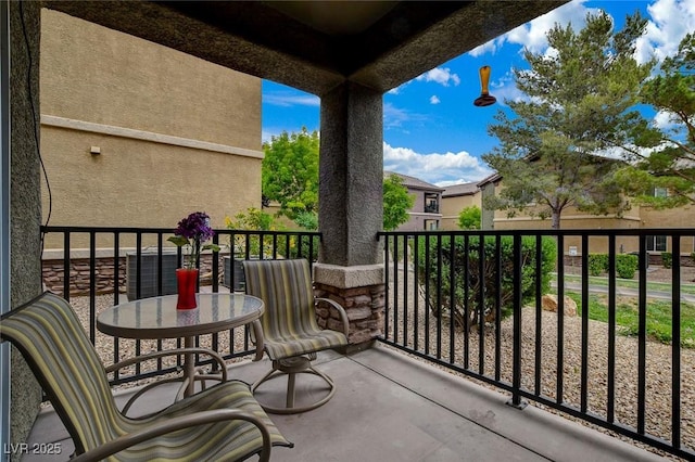 6868 Sky Pointe Dr Unit 1089, Las Vegas, NV 89131 - balcony featuring central AC
