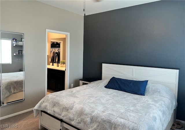 2585 Amazing Meadows Ave Unit 1007, North Las Vegas, NV 89031 - bedroom featuring baseboards and carpet flooring