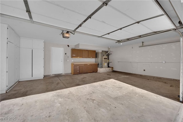 2808 Deep Water Cir, Las Vegas, NV 89117 - garage featuring a garage door opener and heating unit