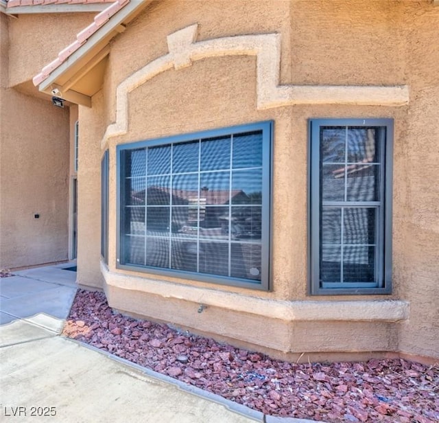 7751 Locke Haven Dr, Las Vegas, NV 89123 - exterior view of stucco siding