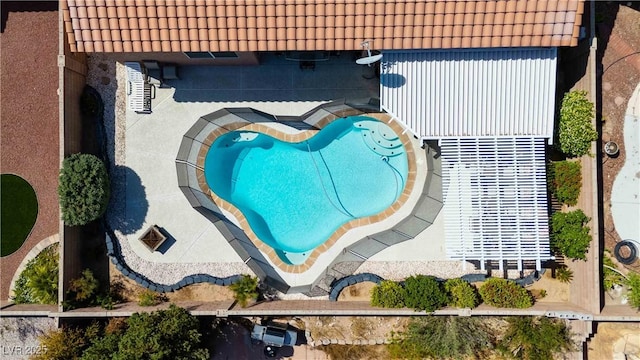 aerial view