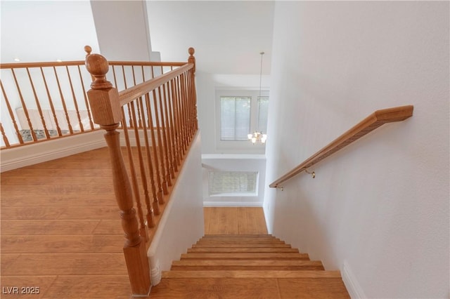 787 Craigmark Ct, Henderson, NV 89002 - staircase featuring wood finished floors
