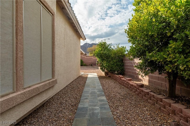 787 Craigmark Ct, Henderson, NV 89002 - fenced backyard with a mountain view