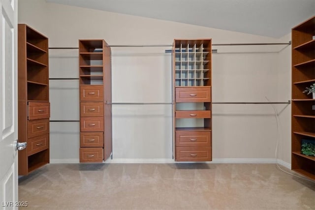 6335 Iginlas Goal Ave, Las Vegas, NV 89131 - spacious closet with carpet floors and vaulted ceiling
