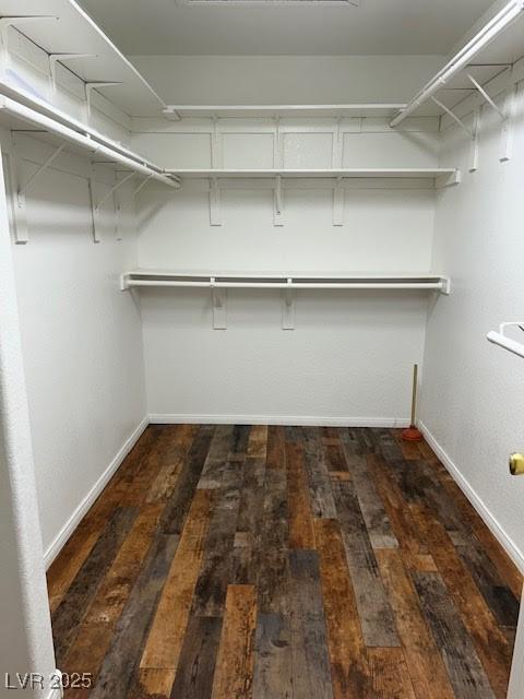 7650 Butterscotch Ct, Las Vegas, NV 89131 - walk in closet with hardwood / wood-style floors