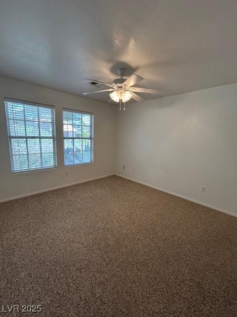 7650 Butterscotch Ct, Las Vegas, NV 89131 - carpeted empty room with a ceiling fan and baseboards